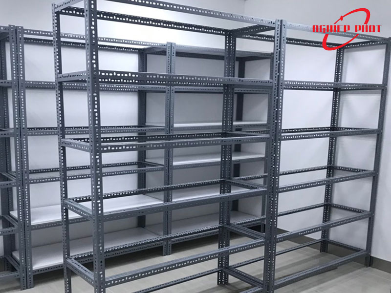  Kệ sắt V lỗ phường Thuận An TPHCM, giá tốt, uy tín, giao nhanh 