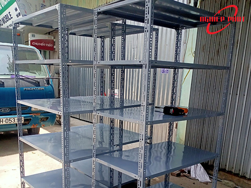 Kệ sắt V lỗ phường Xóm Chiếu TPHCM chất lượng, giá ưu đãi 